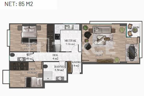 2 chambres Appartement à Chau Doc, Vietnam No. 74620 2