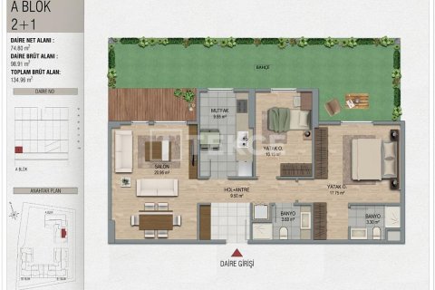 3 bedrooms Apartment in Binh Khanh Dong, Vietnam No. 80215 11