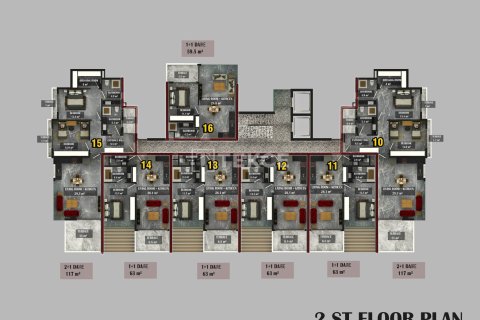 2 dormitorios Apartment en Chau Lang, Vietnam No. 74585 11