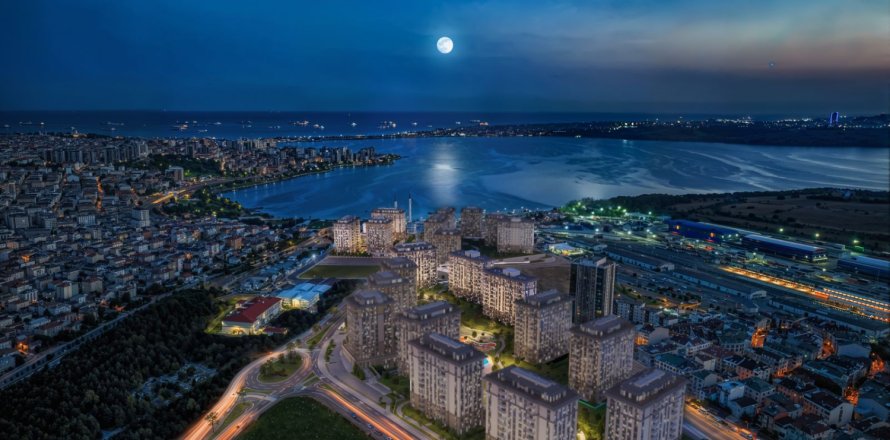 Квартира с 2 спальнями в Стамбул, Турция №112695