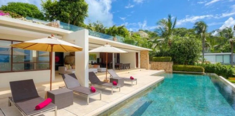 4 bedrooms Villa on the Ko Samui, Thailand No. 96971