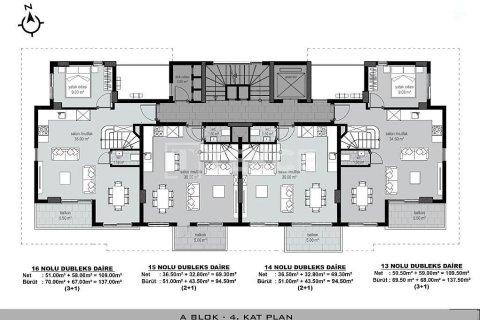 3 chambres Penthouse à Chau Lang, Vietnam No. 73869 12