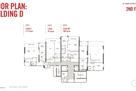 Кондоминиум  с 1 спальней в Банг Тао, Таиланд №1819 11