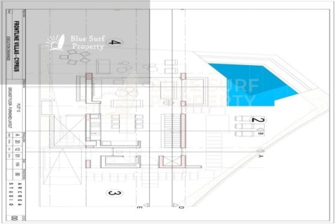 Вилла с 4 спальнями в Фамагуста, Кипр №36517 16
