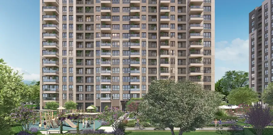 3 rooms Apartment in Istanbul, Turkey No. 92475