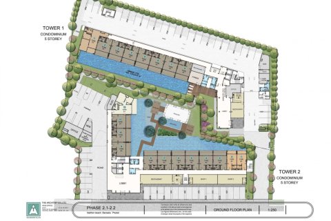 2 bedrooms Condo in Naithon Beach, Thailand No. 1099 17