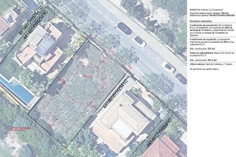 252m² Land à Alicante, Spain No. 125525