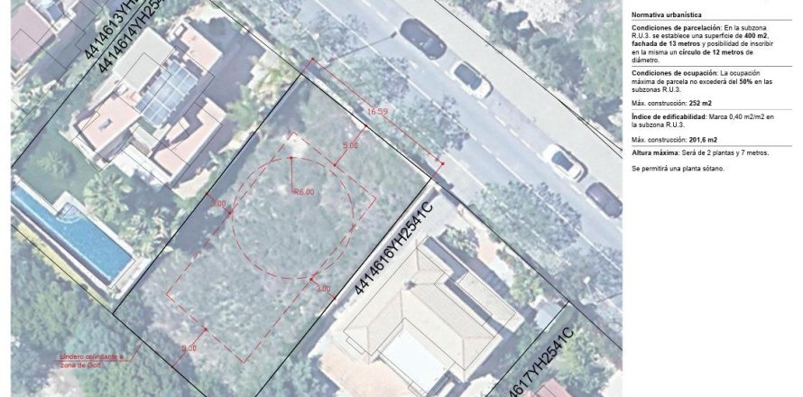 Земельный участок 252м² в Аликанте, Испания №125525