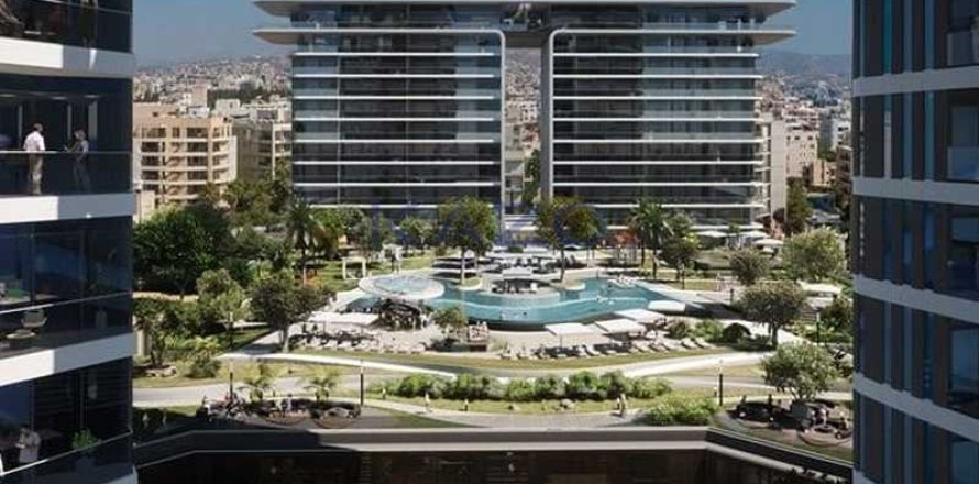 Квартира с 1 спальней в Лимассол, Кипр №63907