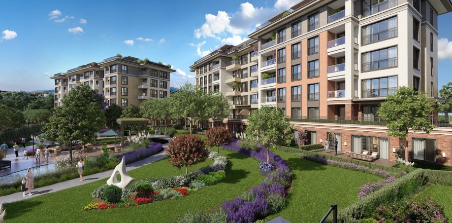 Квартира с 1 спальней в Эйюп, Турция №116319