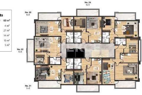 2 chambres Penthouse à Chau Lang, Vietnam No. 74056 12