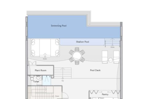 Дом с 2 спальнями в Банг Тао, Таиланд №216 7