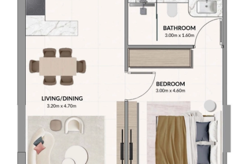 1 chambre Appartement à Can Tho, Vietnam No. 92015 15