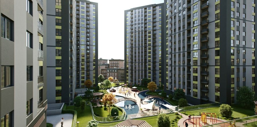 Квартира с 3 спальнями в Стамбул, Турция №16140