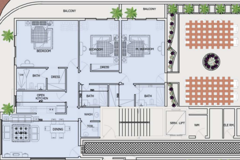 3 bedrooms Apartment in Can Tho, Vietnam No. 92019 11