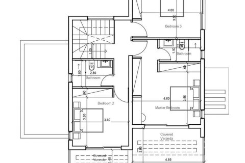 Дом с 4 спальнями в Героскипу, Кипр №37103 4