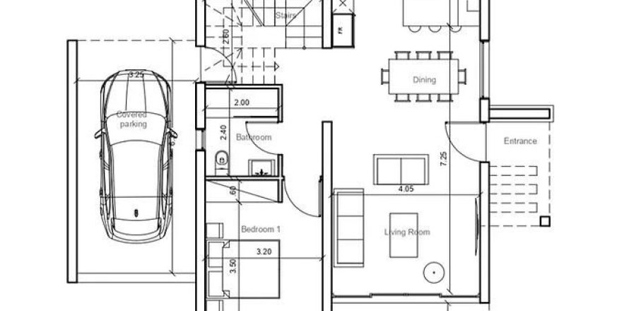 Дом с 4 спальнями в Героскипу, Кипр №37103