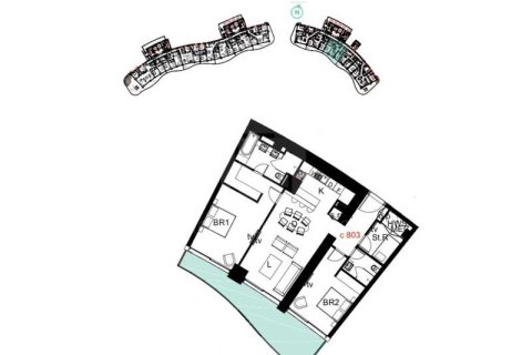 2 bedrooms Apartment in Germasogeia, Cyprus No. 75704 2