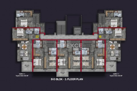 1 chambre Appartement à Chau Lang, Vietnam No. 72666 17