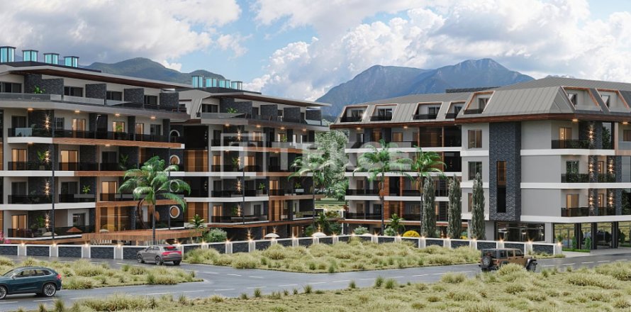 1 dormitorio Apartment en Alanya, Turkey No. 72666