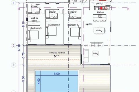 3 bedrooms House in Tala, Cyprus No. 63056 2