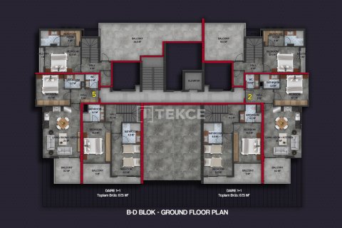 2 chambres Penthouse à Chau Lang, Vietnam No. 72669 20