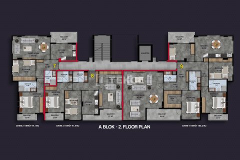 2 chambres Penthouse à Chau Lang, Vietnam No. 72669 24