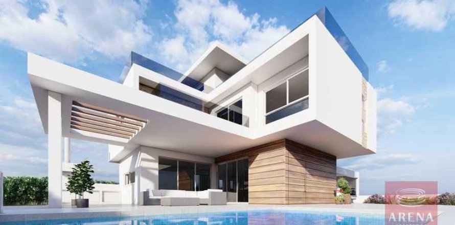 Вилла с 4 спальнями в Ларнака, Кипр №78936