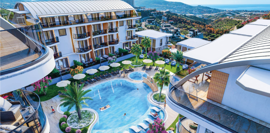 Вилла с 8 спальнями в Каргыджак, Турция №13662