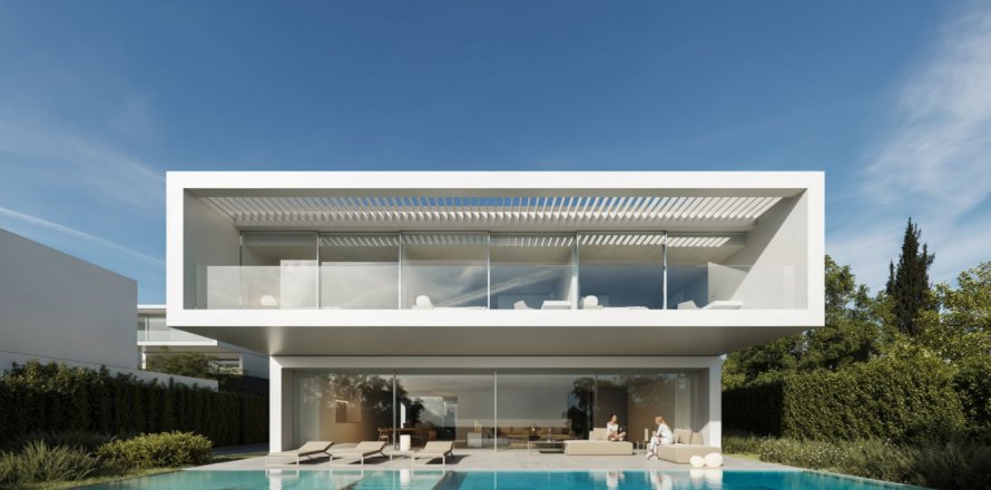 Вилла с 4 спальнями в Эстепона, Испания №111254