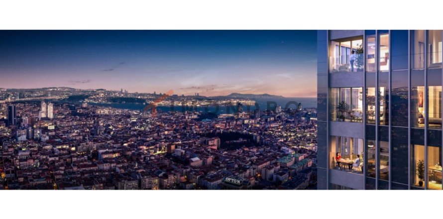 1 dormitorio Apartment en Sisli, Turkey No. 17970