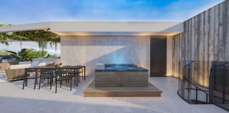 Пентхаус с 3 спальнями в Меса Гитонья, Кипр №79954