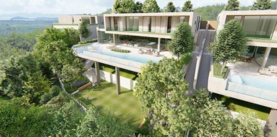 4 bedrooms Villa on the Phuket, Thailand No. 96303