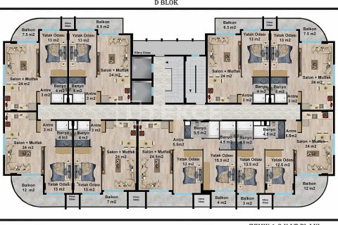 Пентхаус с 2 спальнями в Chau Lang, Вьетнам №89845 24