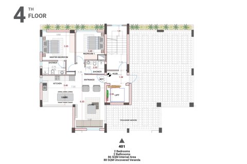 2 bedrooms Apartment in Paphos, Cyprus No. 76373 6