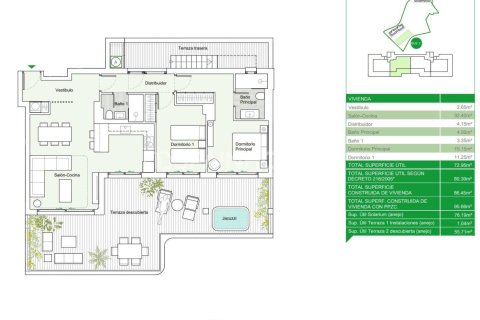 2 bedrooms Penthouse in La Da, Vietnam No. 26414 13