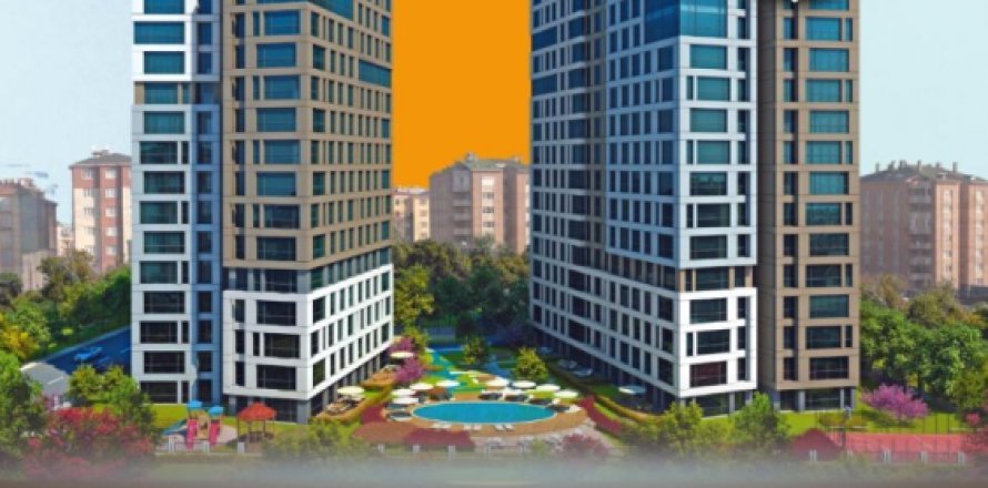 Квартира с 2 спальнями в Малтепе, Турция №15100