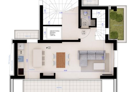 2 bedrooms Duplex in Kalamaria, Greece No. 120952 4