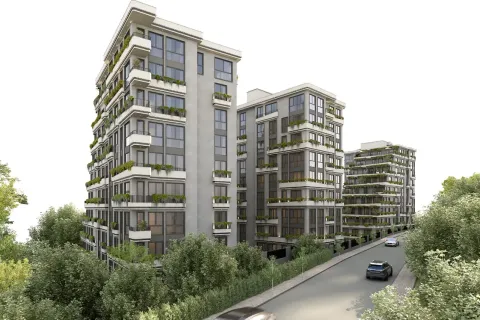 Квартира с 3 комнатами в Стамбул, Турция №122483