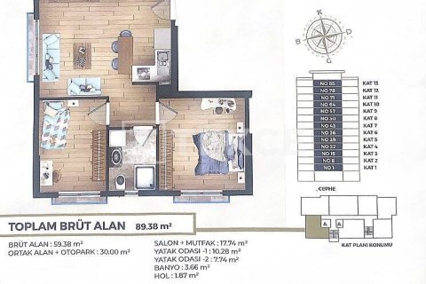 Квартира с 2 спальнями в Chau Doc, Вьетнам №11487 3