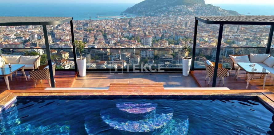 3 chambres Appartement à Alanya, Turkey No. 52855