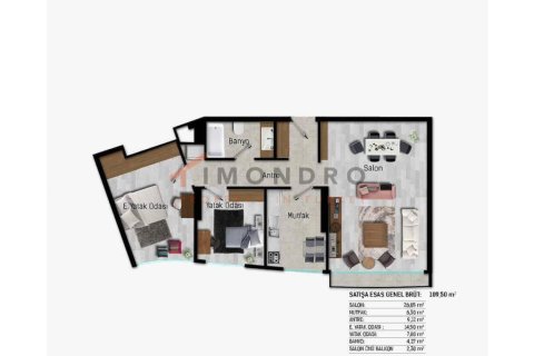 Квартира с 3 спальнями в Шонтэй, Вьетнам №16773 20