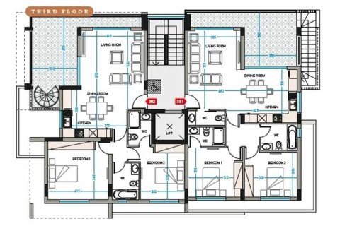 2 bedrooms Penthouse in Agios Athanasios, Cyprus No. 65629 5