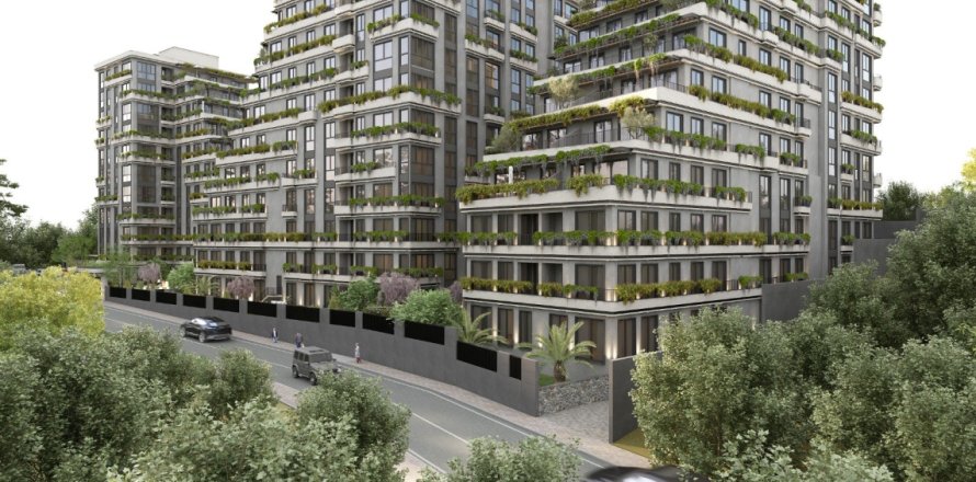 Квартира с 1 спальней в Ускюдар, Турция №122824