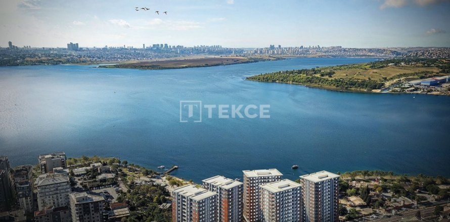 Квартира с 3 спальнями в Стамбул, Турция №123389