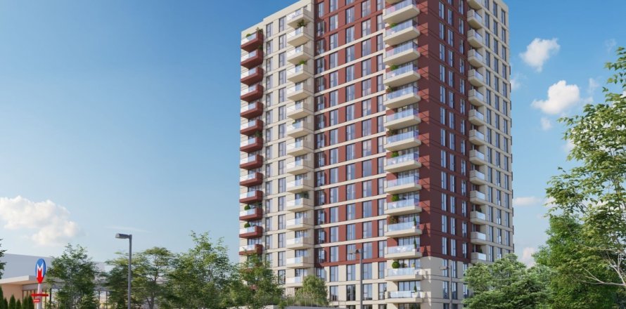 Квартира с 2 спальнями в Стамбул, Турция №112692