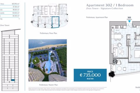 1 bedroom Apartment in Limassol, Cyprus No. 36814 18