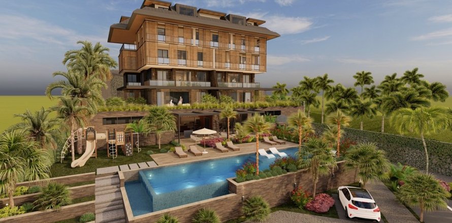 2 bedrooms Apartment in Alanya, Turkey No. 18970