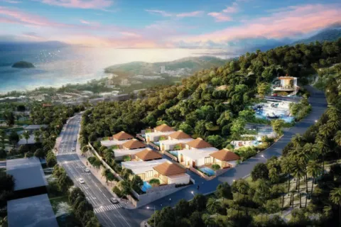 Вилла с 4 спальнями в Пхукет, Таиланд №84969 1