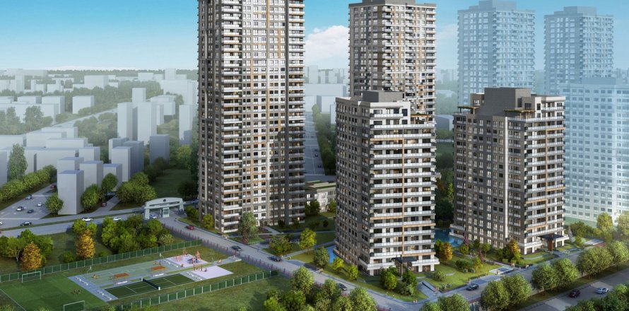 Недвижимость с 2 спальнями в Умрание, Турция №13138